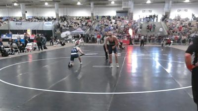 AA 157 lbs Champ. Round 1 - William Wimer, Hardin Valley Academy vs Luke Louzensky, Kirkwood High School