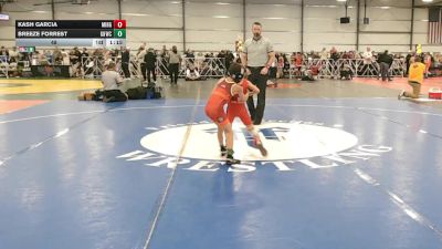 48 lbs Round 3 - 12:00pm Friday - Kash Garcia, Mile High vs Breeze Forrest, Great Neck W.C.