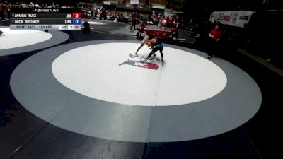150 lbs Semis - James Ruiz, Arete Wrestling Academy vs Jack Bronte, Livermore Elite Wrestling Club