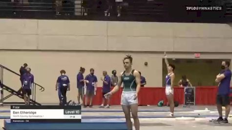 Ben Etheridge - Floor, North County Gymnastics / - 2021 USA Gymnastics Development Program National Championships