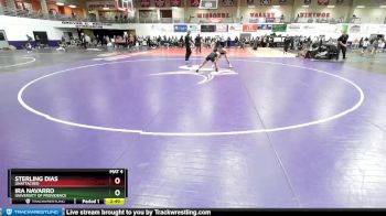 101 lbs Semifinal - Ira Navarro, University Of Providence vs Sterling Dias, Unattached