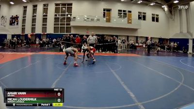 120 lbs Cons. Round 3 - Micah Loudermilk, Bergen Catholic vs Amari Vann, Delsea