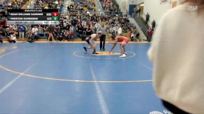 175 lbs Quarterfinal - Preston Sorensen, Glenrock vs Noah Williams Gardner, Newcastle