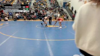 175 lbs Quarterfinal - Preston Sorensen, Glenrock vs Noah Williams Gardner, Newcastle