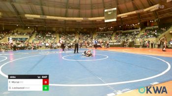 46 lbs Round Of 32 - Finn Morse, Sallisaw Takedown Club vs Dylan Lockwood, Heat