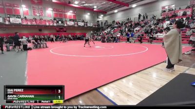 144 lbs Semifinal - Isai Perez, Davis vs Gavin Carnahan, Deer Park