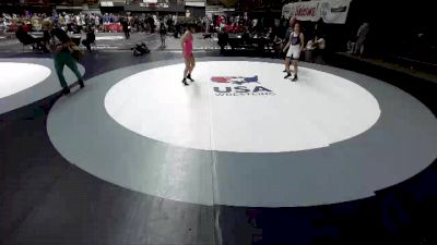 125 lbs Cons. Semis - Daniele Allvord, Mesa Verde High School Wrestling vs Gwen Leon, Animal House Wrestling