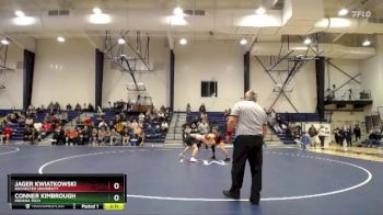 141 lbs Semifinal - Conner Kimbrough, Indiana Tech vs Jager Kwiatkowski, Rochester University