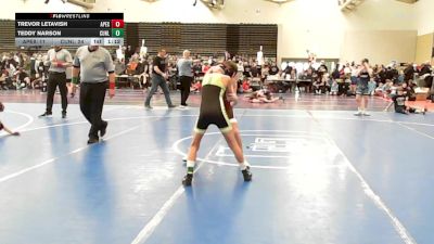 81 lbs Rr Rnd 2 - Trevor Letavish, Apex - ESC vs Teddy Narson, Cunliffes Corner Black - ESC