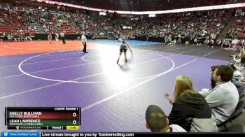 Girls 138 lbs Champ. Round 1 - Leah Lawrence, Wisconsin Lutheran Girls vs Shelly Bullman, Eau Claire North Girls
