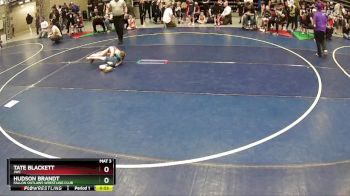 54 lbs Semifinal - Hudson Brandt, Fallon Outlaws Wrestling Club vs Tate Blackett, JWC