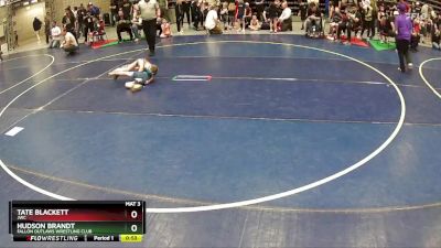 54 lbs Semifinal - Hudson Brandt, Fallon Outlaws Wrestling Club vs Tate Blackett, JWC