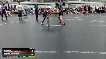 157 lbs Round 6 (8 Team) - Ronnie Christolin, South Side WC Black vs Ian Cho, Whitted Trained Dynasty