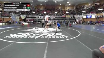 175 lbs Champ. Round 1 - Easton Nickelson, Hoxie Hs vs Brayden Bosch, Neodesha Hs