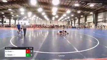 75 lbs Prelims - Nicholas Rivas, Roman Legion Wrestling MS vs Cole Rebels, Crusaders WC