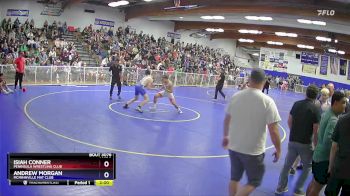 157 lbs Quarterfinal - Isiah Conner, Peninsula Wrestling Club vs Andrew Morgan, McMinnville Mat Club