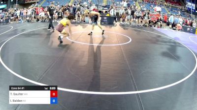 150 lbs Cons 64 #1 - Ty Saulter, MN vs Isaac Balden, NV