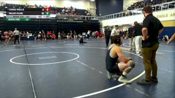 197 lbs Quarterfinal - Miles Kline, Moorpark College vs Chris Wells, Lassen College