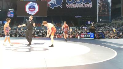 165 lbs Cons. Rd Of 128 - Kellen Sanders, Tennessee vs Carlo Tucci, Connecticut
