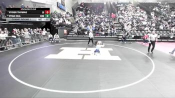 5A 106 lbs Champ. Round 1 - Ryder Thomas, Salem Hills vs Ryan Hua, Kearns