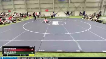 94 lbs Quarters & 1st Wb (16 Team) - Saxton Scott, Idaho vs Devan Garcia, Team Michigan Red
