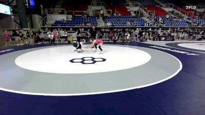 100 lbs Champ. Rd Of 64 - Killian Evans, MO vs Ella Japp, NE