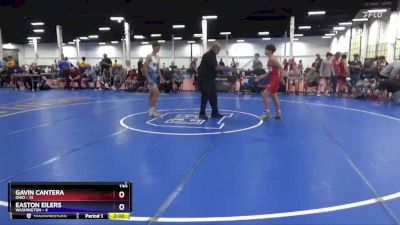 130 lbs Round 1 (8 Team) - Gavin Cantera, Ohio vs Easton Eilers, Washington