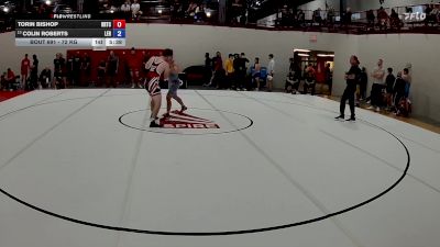 72 kg Cons. Round 2 - Torin Bishop, Rochester Regional Training Center vs Colin Roberts, Lake Erie RTC