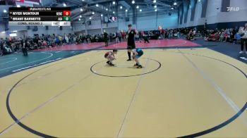 75 lbs Cons. Round 2 - Myer Montour, NB Elite Wrestling Club vs Brant Barnette, Apex Grappling Academy