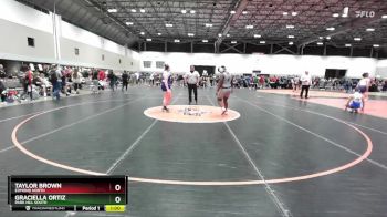 170 lbs Quarterfinal - Graciella Ortiz, Park Hill South vs Taylor Brown, Edmond North