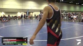 126 lbs Round 1 (16 Team) - Jesus Chapa, Griffin Fang vs Rylan Milian, Coastline Red Tide