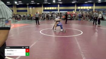 Match - Jayden Bustillos, Takedown Elite vs Cole Cross, Mat Demon WC