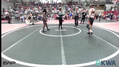 120 lbs Quarterfinal - Jeffrey Wheat, Sallisaw Takedown Club vs Di`Imago Anderson, Team Tulsa Wrestling Club