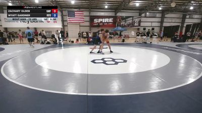 72 lbs Champ. Rd Of 64 - Zachary Olden, Castleton RTC vs Wyatt Gardner, Falcon Regional Training Center