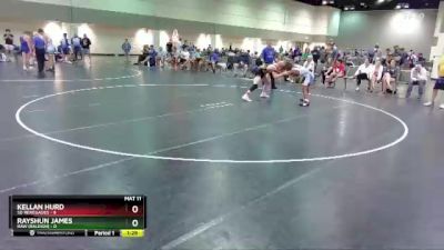 126 lbs Placement Matches (16 Team) - Kellan Hurd, SD Renegades vs Rayshun James, Raw (Raleigh)