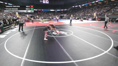 Cons. Round 1 - Kylah Krause, Palmyra vs Dakota Cheloha, Fort Calhoun