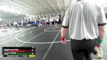 126 lbs Cons. Round 6 - Tristan Slatter, Layton vs Blake Taylor, Payson
