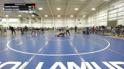120 lbs Rr Rnd 2 - Mason Nickson, Windham vs Maverik Haynes, Bristol