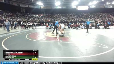 5A 182 lbs 3rd Place Match - Jacob King, Mountain View vs Mason Rasmussen, Owyhee