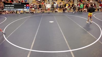 157 lbs Champ. Round 3 - Kellen Long, MO vs Kaleb Mead, MN