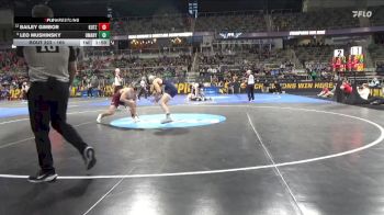 165 lbs Cons. Round 2 - Leo Mushinsky, UMary vs Bailey Gimbor, Kutztown