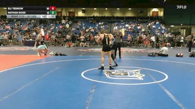 157 lbs Consi Of 64 #2 - Eli Tedrow, WV vs Nathan Rose, SC