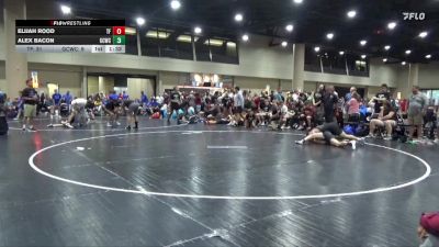 165 lbs Round 3 (6 Team) - Alex Bacon, Gulf Coast WC vs Elijah Rood, The Factory Wrestling