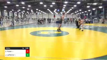 152 lbs Prelims - Joseph LaPenna, PA vs Zack Ryder, NY