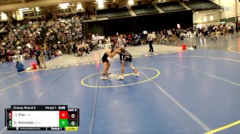 125 lbs Champ. Round 2 - Isaac Piel, Hastins Wrestling Academy vs Grady Romshek, Benedictine College