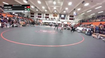175 lbs 1st Place Match - Cody West, Lander vs Alex Sitz, Cody