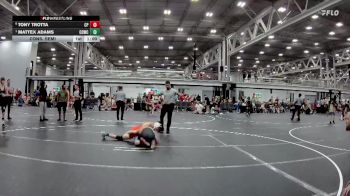 126 lbs Cons. Semi - Mattex Adams, Capital City Wrestling Club vs Tony Trotta, Colonial Pride