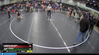 117 lbs Cons. Round 2 - Landon McCarty, Immortal Athletics WC vs Sage Steele, Iowa