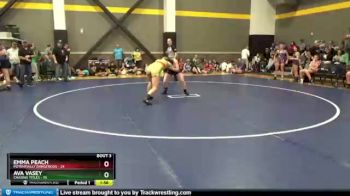 142 lbs Round 2 (4 Team) - Emma Peach, Potentially Dangerous vs Ava Vasey, Chasing Titles