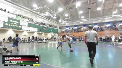 285 lbs Cons. Round 6 - Alejandro Cota, Brawley vs Aiden Astronomo, Rancho Bernardo